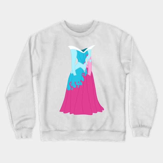 pink or blue dress Crewneck Sweatshirt by EdenAtencio04